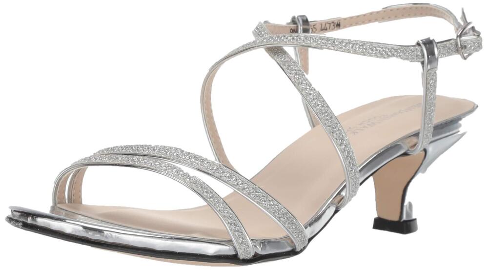 TOUCH UPS WOMEN'S MAISIE SANDAL, SILVER, 6.5 M US